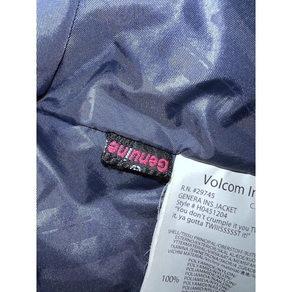 VOLCOM Thermonite 15,000mm/10,000gm2 Genera Ski Snowboarding Snow Jacket - Picture 14 of 16